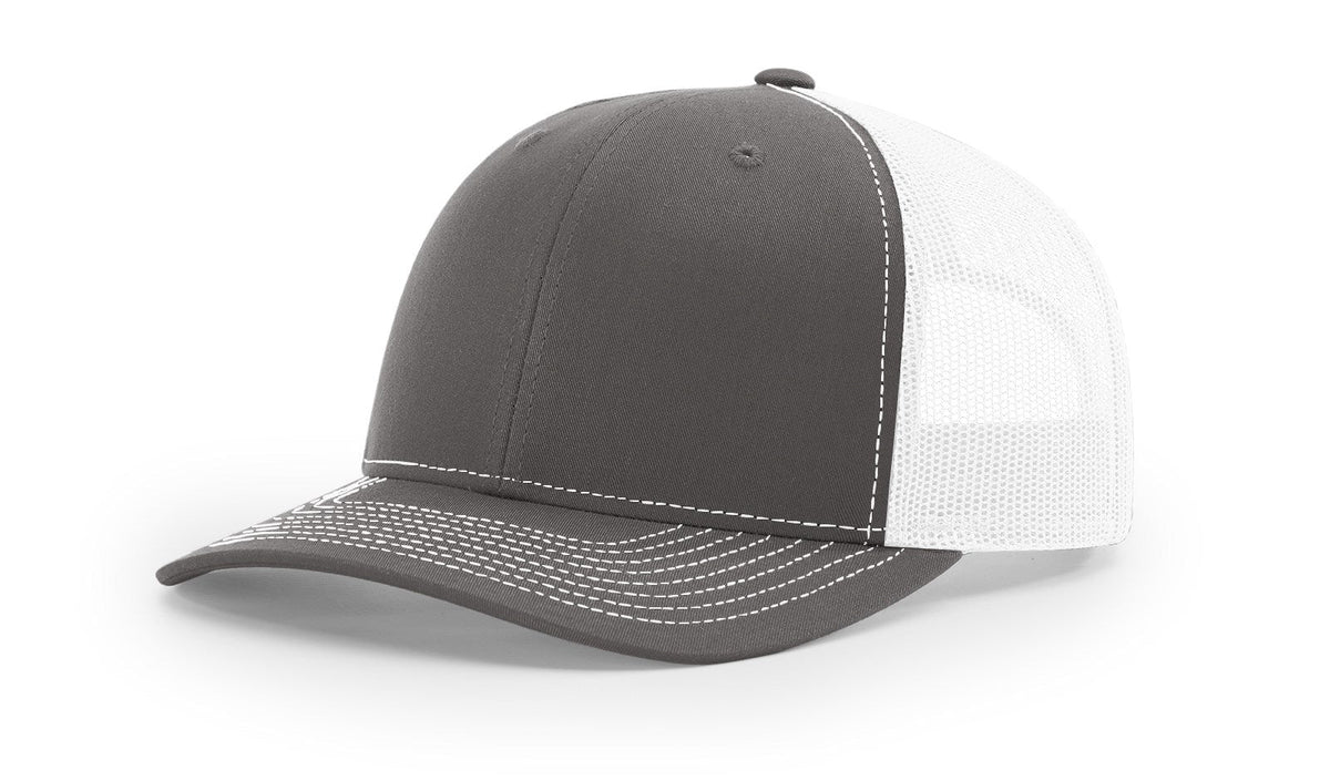 Richardson 112 Trucker Cap Split Hats Split Colors Two Colors - Blank